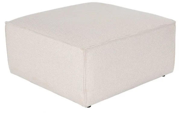 Puf Lora Pouffe - White