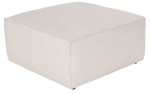 Puf Lora Pouffe - White