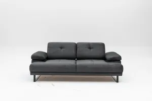 Hanah Home Dvoumístná pohovka Mustang 199 cm antracitová