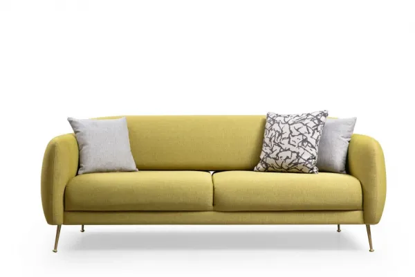 Trojmiestna rozkladacia pohovka Sevilla 3 Seater - Yellow