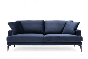 Trojmiestna pohovka Papira 3 Seater - Navy Blue