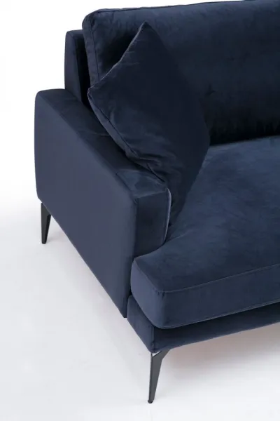 Trojmiestna pohovka Papira 3 Seater - Navy Blue