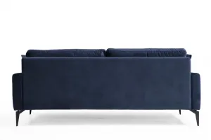 Trojmiestna pohovka Papira 3 Seater - Navy Blue