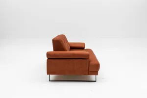 Hanah Home Dvoumístná pohovka Mustang 199 cm oranžová