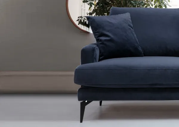 Trojmiestna pohovka Papira 3 Seater - Navy Blue