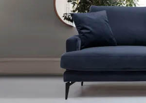 Trojmiestna pohovka Papira 3 Seater - Navy Blue