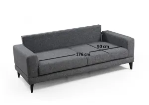 Trojmiestna rozkladacia pohovka Nordic 3 Seater