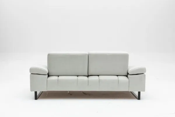 Hanah Home Dvoumístná pohovka Mustang 199 cm bílá