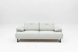 Hanah Home Dvoumístná pohovka Mustang 199 cm bílá