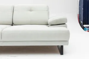 Hanah Home Dvoumístná pohovka Mustang 199 cm bílá