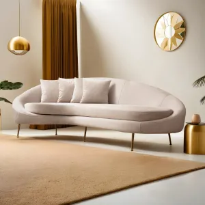 Trojmiestna pohovka Eses Left - Beige