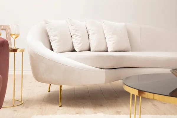 Trojmiestna pohovka Eses Left - Beige