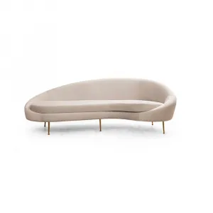 Trojmiestna pohovka Eses Right - Beige