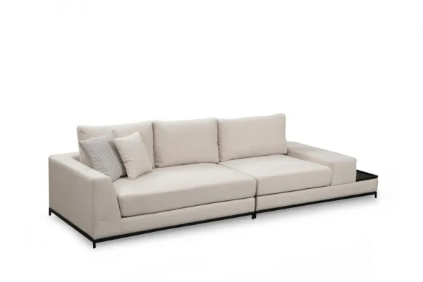 Štvormiestna pohovka Line With Side Table - Beige