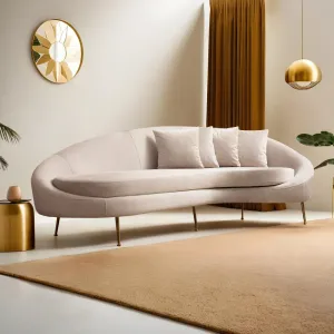 Trojmiestna pohovka Eses Right - Beige