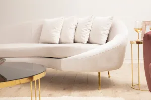 Trojmiestna pohovka Eses Right - Beige