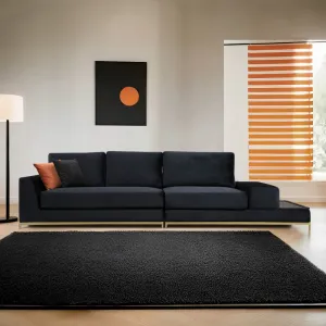 Štvormiestna pohovka Line With Side Table - Black