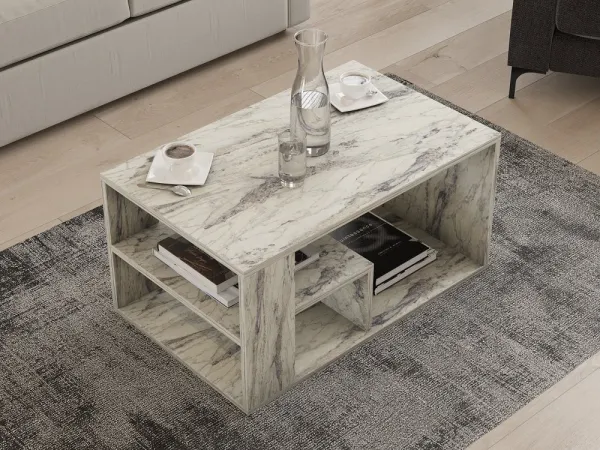 Konferenčný stolík Eros - Freesia Marble