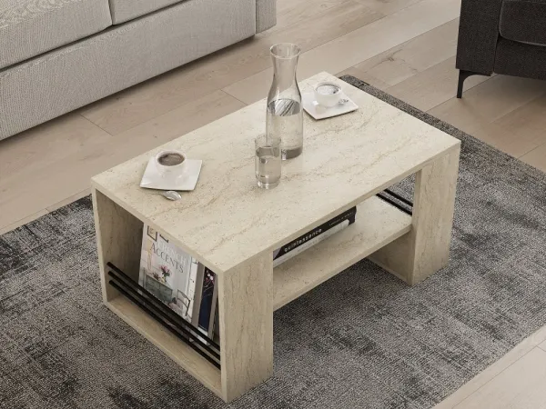 Konferenčný stolík Iris Travertine