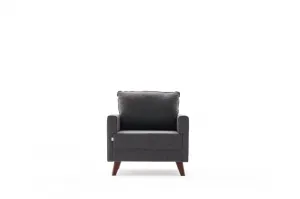 Kreslo / Jednomiestna pohovka Bella Armchair - Anthracite