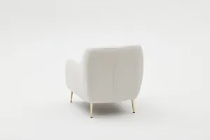 Kreslo / Jednomiestna pohovka Simena - Cream