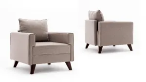 Kreslo / Jednomiestna pohovka Bella Armchair - Cream