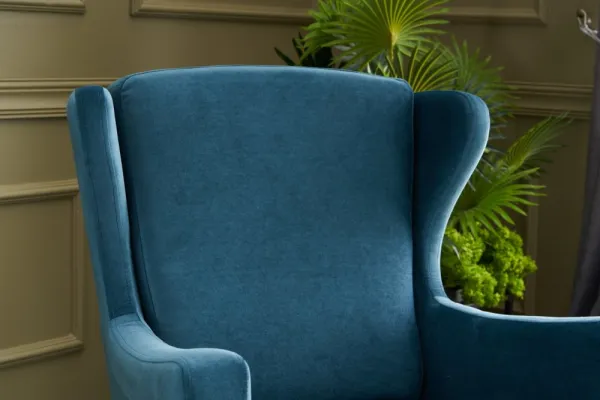 Kreslo ušiak Lola Berjer - Turquoise