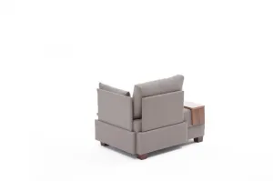 Kreslo / Jednomiestna pohovka Fly Right - Beige v2