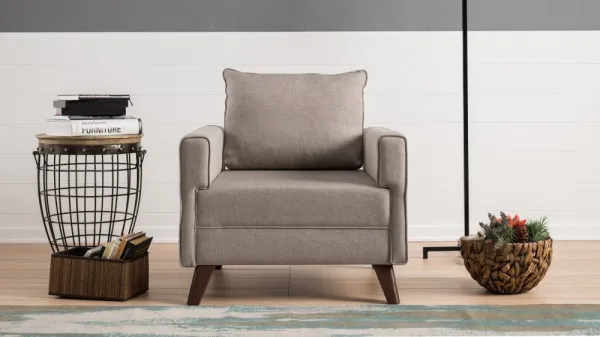 Kreslo / Jednomiestna pohovka Bella Armchair - Cream