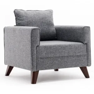 Kreslo / Jednomiestna pohovka Bella Armchair - Gey