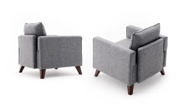 Kreslo / Jednomiestna pohovka Bella Armchair - Gey