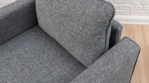 Kreslo / Jednomiestna pohovka Bella Armchair - Gey