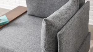 Kreslo / Jednomiestna pohovka Fly Armchair Right - Grey