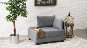 Kreslo / Jednomiestna pohovka Fly Armchair Right - Grey