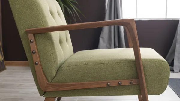 Kreslo ušiak Kemer - Green
