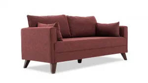 Trojmiestna rozkladacia pohovka Bella Sofa Bed - Claret Red