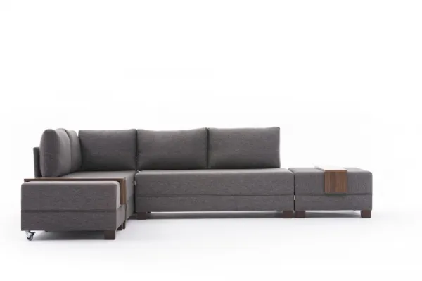 Rohová rozkladacia pohovka Fly Corner Sofa Bed Left - Brown