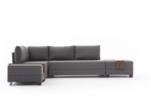 Rohová rozkladacia pohovka Fly Corner Sofa Bed Left - Brown