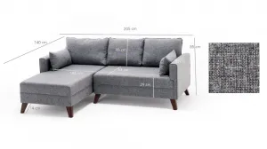 Rohová rozkladacia pohovka Bella Corner Sofa Left 2