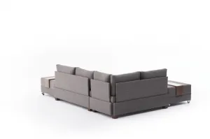 Rohová rozkladacia pohovka Fly Corner Sofa Bed Left - Brown