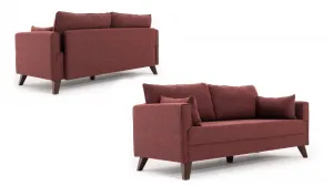 Dvojmiestna pohovka Bella Sofa For 2 Pr - Claret Red