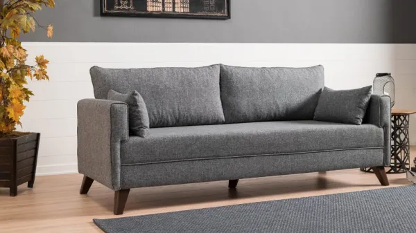 Trojmiestna rozkladacia pohovka Bella Sofa Bed - Grey