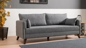 Trojmiestna rozkladacia pohovka Bella Sofa Bed - Grey
