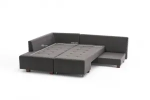 Rohová rozkladacia pohovka Manama Corner Sofa Bed Left - Anthracite