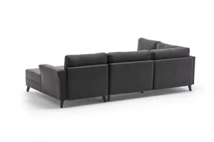 Rohová rozkladacia pohovka Eris - Anthracite