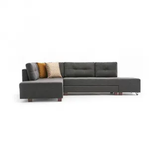 Rohová rozkladacia pohovka Manama Corner Sofa Bed Left - Anthracite