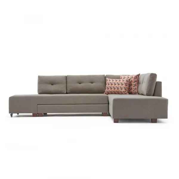 Rohová rozkladacia pohovka Manama Corner Sofa Bed Right - Cream