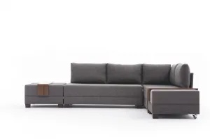 Rohová rozkladacia pohovka Fly Corner Sofa Bed Right- Brown