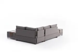 Rohová rozkladacia pohovka Fly Corner Sofa Bed Right- Brown
