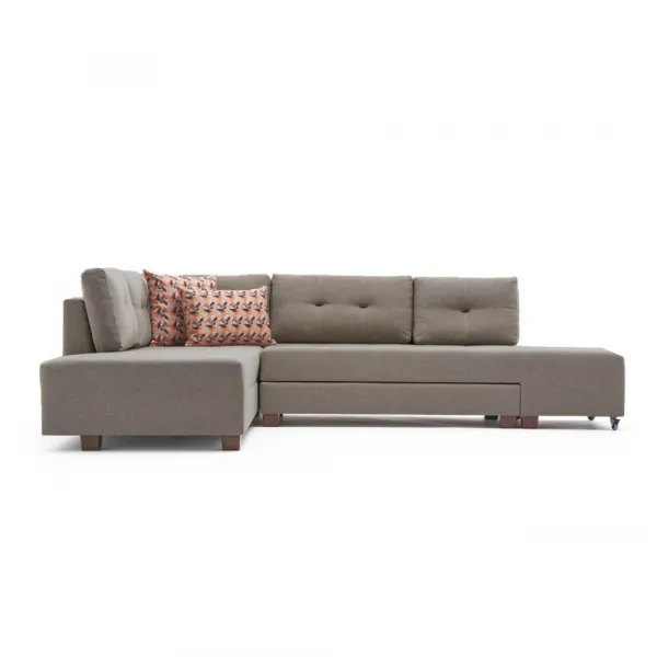 Rohová rozkladacia pohovka Manama Corner Sofa Bed Left - Cream